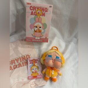 Pop Mart Cry Baby Crying Again plush pendant, Duck You